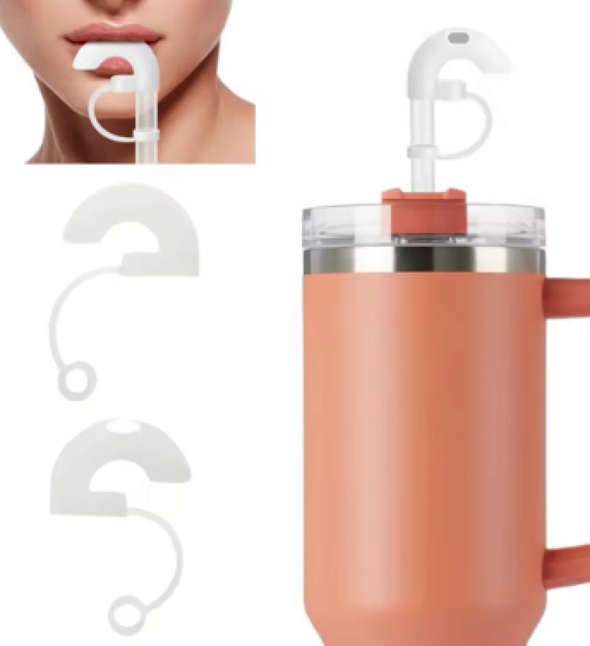 Porta pajita antiarrugas